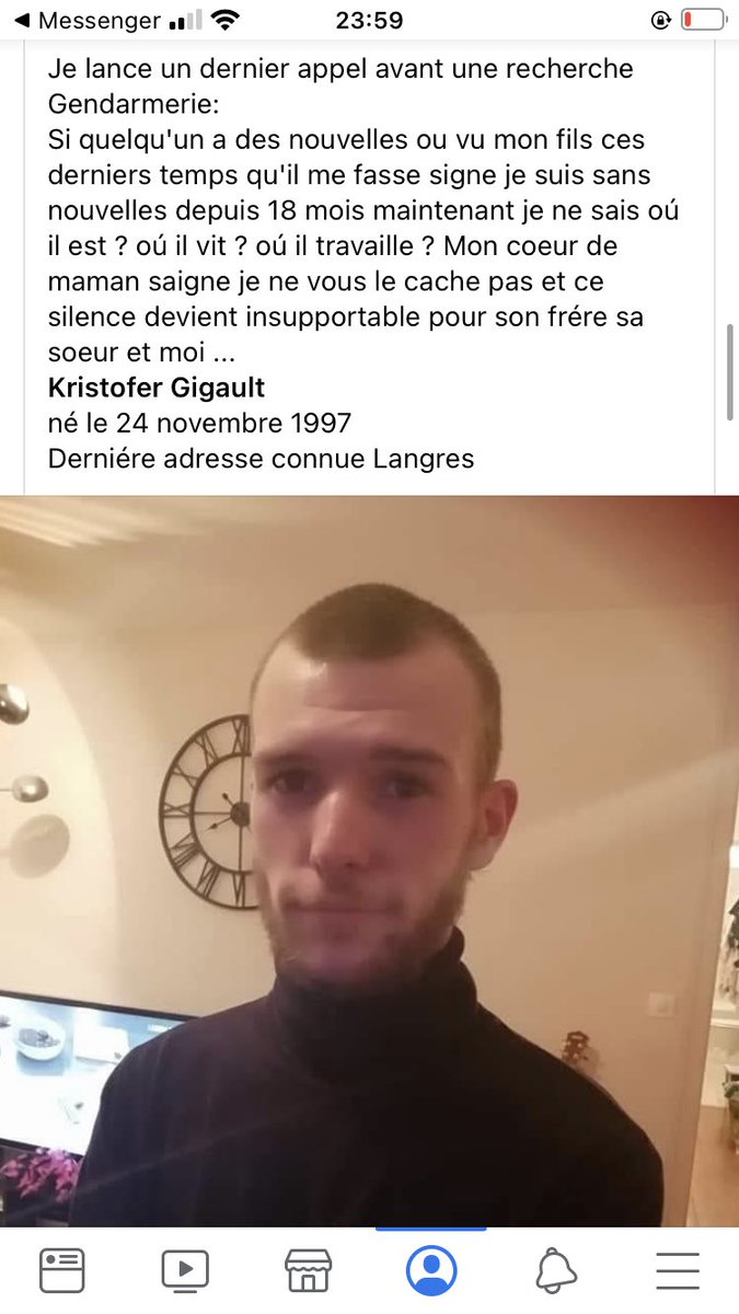 somlokki's tweet photo. Bonjour Twitter,

Un ami ne donne plus de nouvelles à ses proches depuis 18 mois..

Tout le monde s’inquiète, on aimerait juste savoir qu’il va bien.

Un signalement devrait être fait en gendarmerie prochainement…

RT + qu’appreciés https://t.co/TAbez66fXk