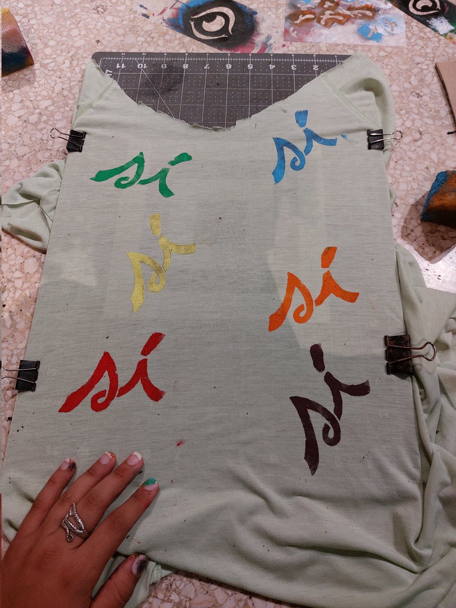 FonteKatherin's tweet photo. Oieee siii !! Mis primeras obras de arte 😆😋 https://t.co/tEv54reHjL