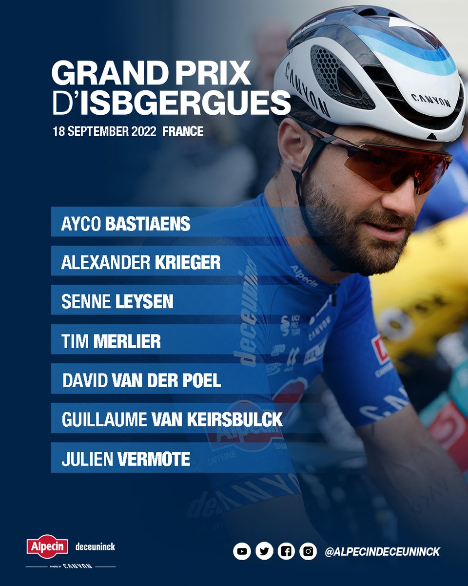 Alpecin - Premier Tech tweet media