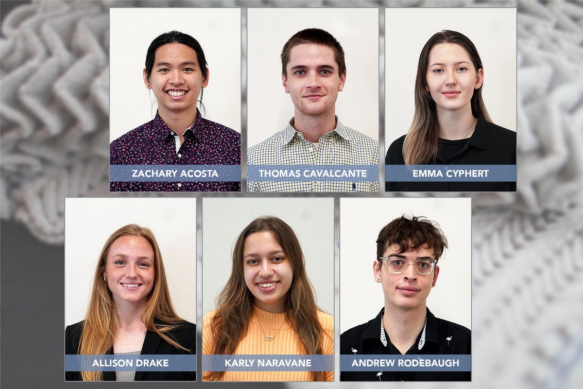 pafdc_cff's tweet photo. In appreciation of our 6 co-ops, who we're expecting great things from, as they successfully conclude their time with diverse contributions to functional fabrics in areas of computer engineering, software engineering, materials science, product design and interaction design! https://t.co/NssnBrjOHj
