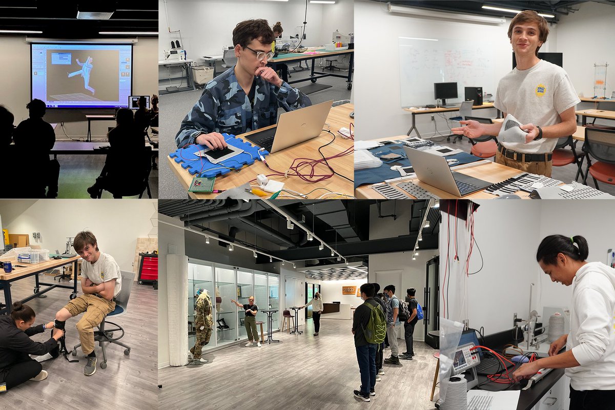 pafdc_cff's tweet photo. In appreciation of our 6 co-ops, who we're expecting great things from, as they successfully conclude their time with diverse contributions to functional fabrics in areas of computer engineering, software engineering, materials science, product design and interaction design! https://t.co/NssnBrjOHj