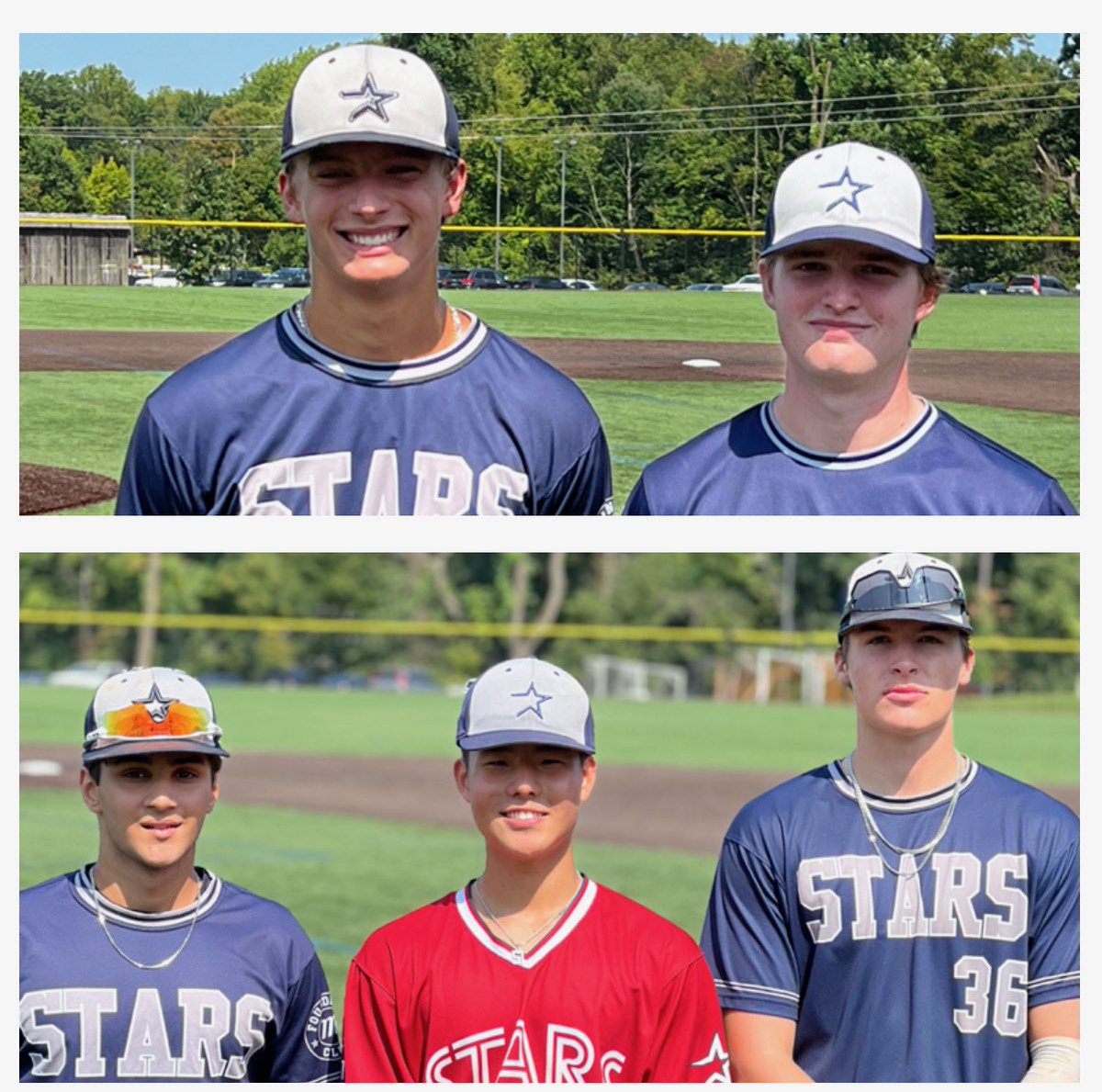 STARSBASEBALLVA's tweet photo. Stars 17U Sisk win 3-0 @PSBaseballinc #PhillyFallClassic. LHP @jfeehery_24 & RHP @aidanvanbaars were stellar on the mound. Feehery 3IP, 8K, 1B, 0R; Van Baars 4IP, 7K, 2-1B, 0R. Hot bats from @shawnarneja 2-2B, @holdcroftjustin 2B, @sunericc56 3-3. https://t.co/MPheA5FSrc
