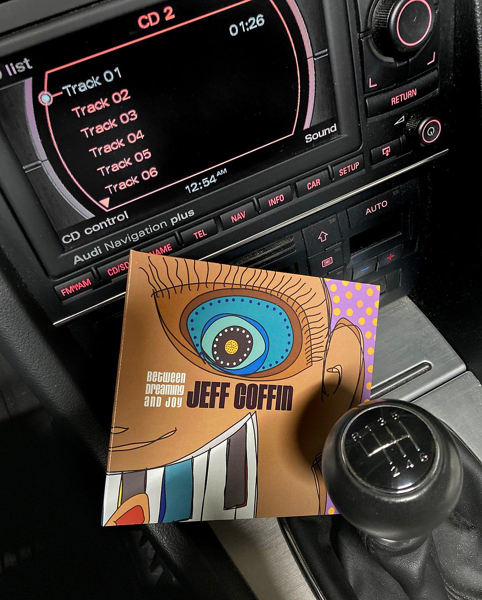 What's in your 6-CD changer? On a road trip and bumpin' JC and this fab new release! @JeffCoffinMusic @EarUpRecords #VINNIETHECROW