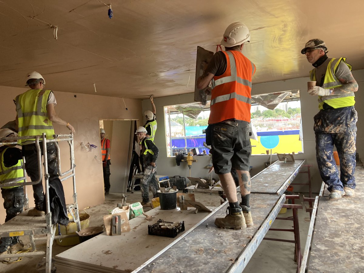 Had a couple of days working on the #DIYSOS #ChildrenInNeed project in Leeds representing <a href="/britishgypsum/">British Gypsum</a> on a wonderful cause to help children on their journey into the adult world. So nice to give back to people and even better to help the youngsters