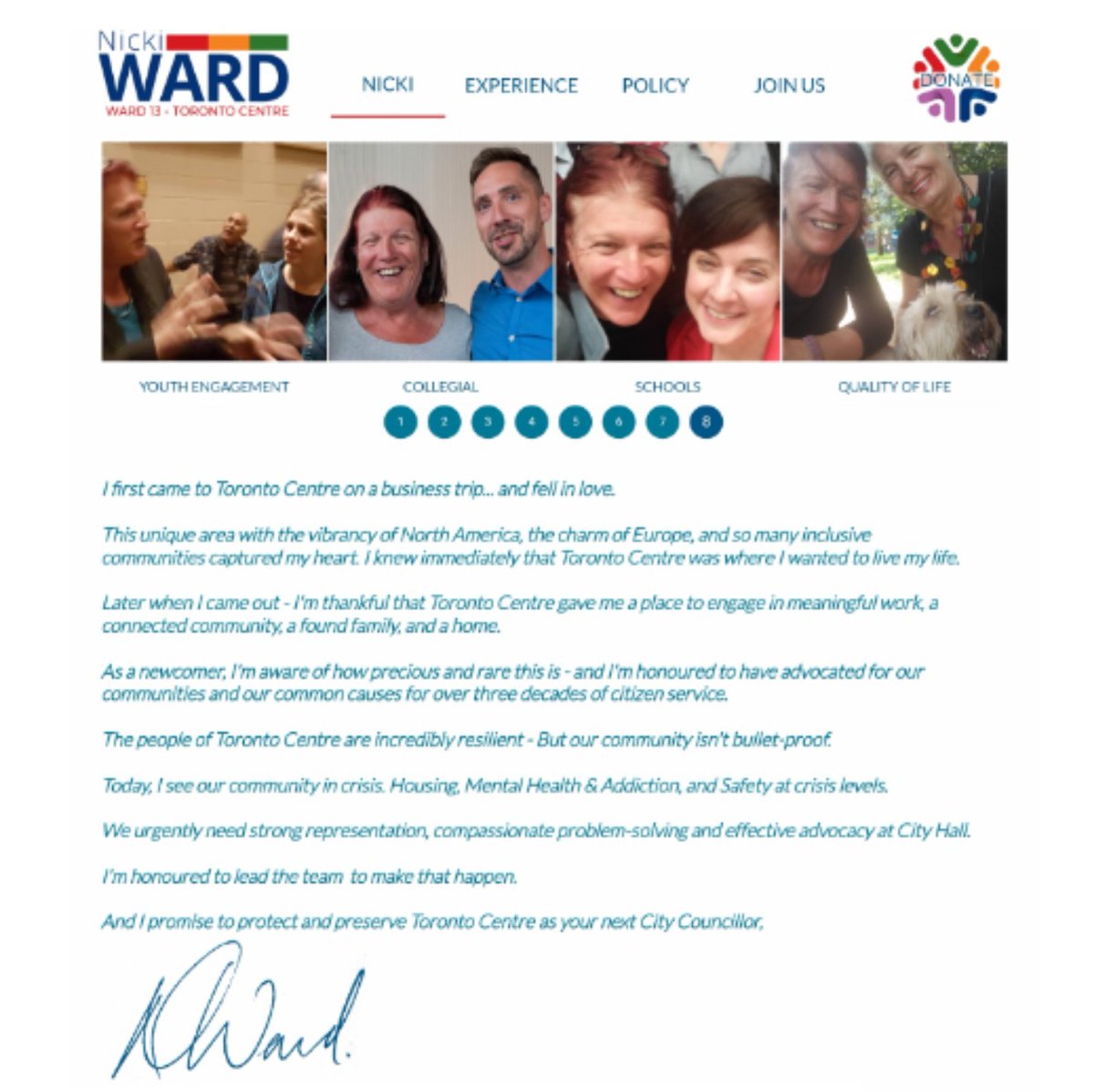 nicki_ward's tweet photo. Why I'm running for City Council here in Ward 13 / Toronto Centre: https://t.co/HTEbba2FXY #MunicipalElxn2022 #ElxnTO #NickiWardForWard13 #WardForWard13 #forward13 #Ward13 #Toronto #forcitycouncil #nickiward #strong #engaged #effective https://t.co/BD8sN9C6JI