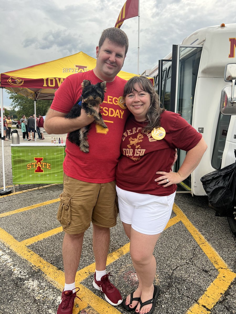 Celebrating our 17th anniversary today with 65,000 of our closest #CycloneNation friends. Go State!