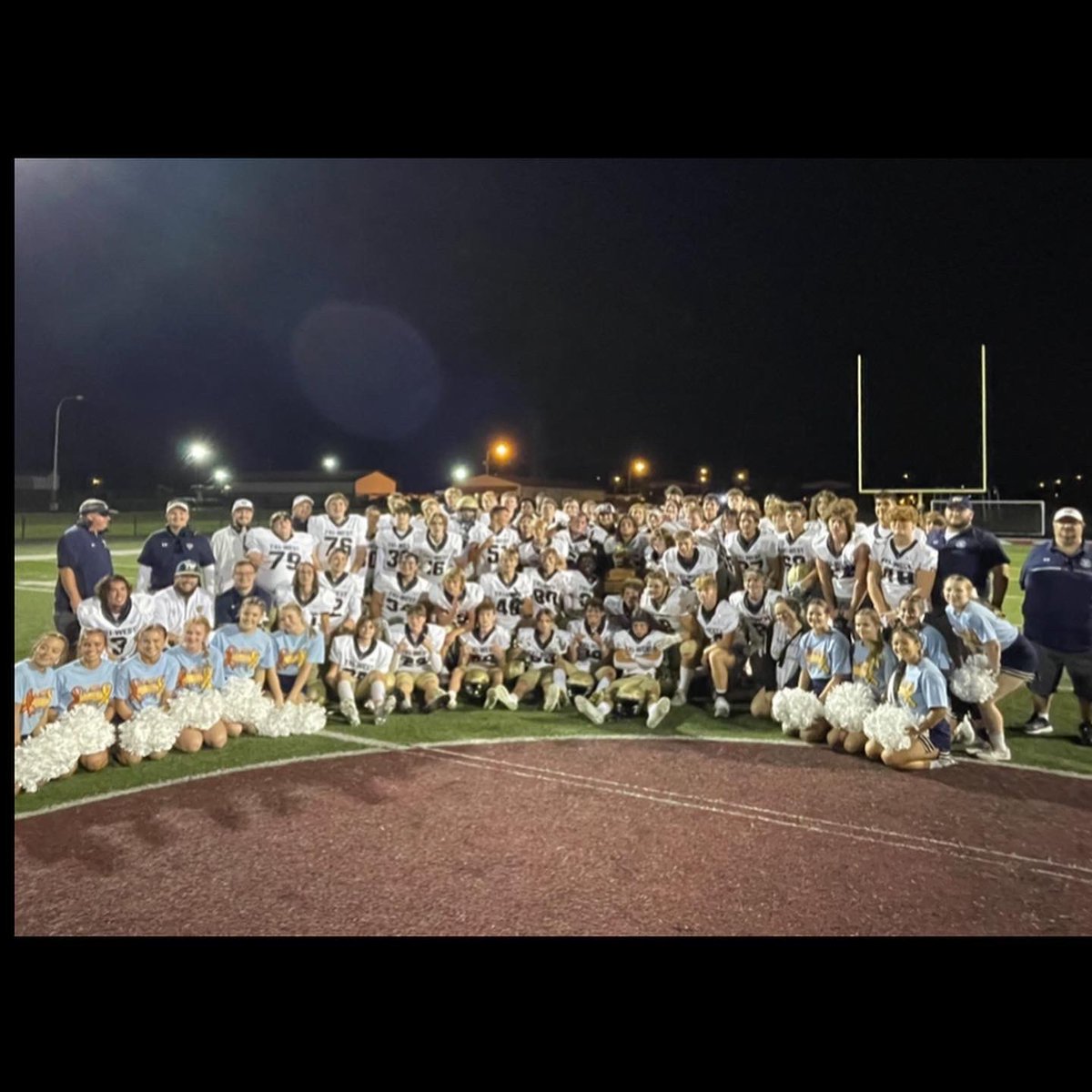 CoachAdkisson53's tweet photo. Proud of you guys… proud to be a part of it… This team is resilient, buying in, and if only one thing can be said, it’s that they haven’t given up when facing adversity. Mental toughness is so important. Love these Bruins… Best small school rivalry in the state. https://t.co/t7TkJxBRhK