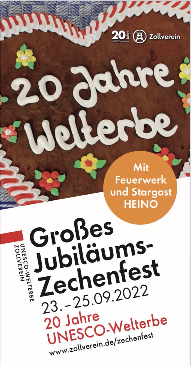 Nach zwei Jahren Corona-Pause treffen sich Menschen endlich wieder beim Zechenfest! 
2009 war der RUHRGEBIETSLADEN zum ersten Mal mit dabei.
Wir sind in Halle 5 zu finden. 
Kommt vorbei und feiert mit uns zusammen!

#Zollverein #ruhrgebietsladen #bergbau #RAG #Ruhr #Ruhrgebiet
