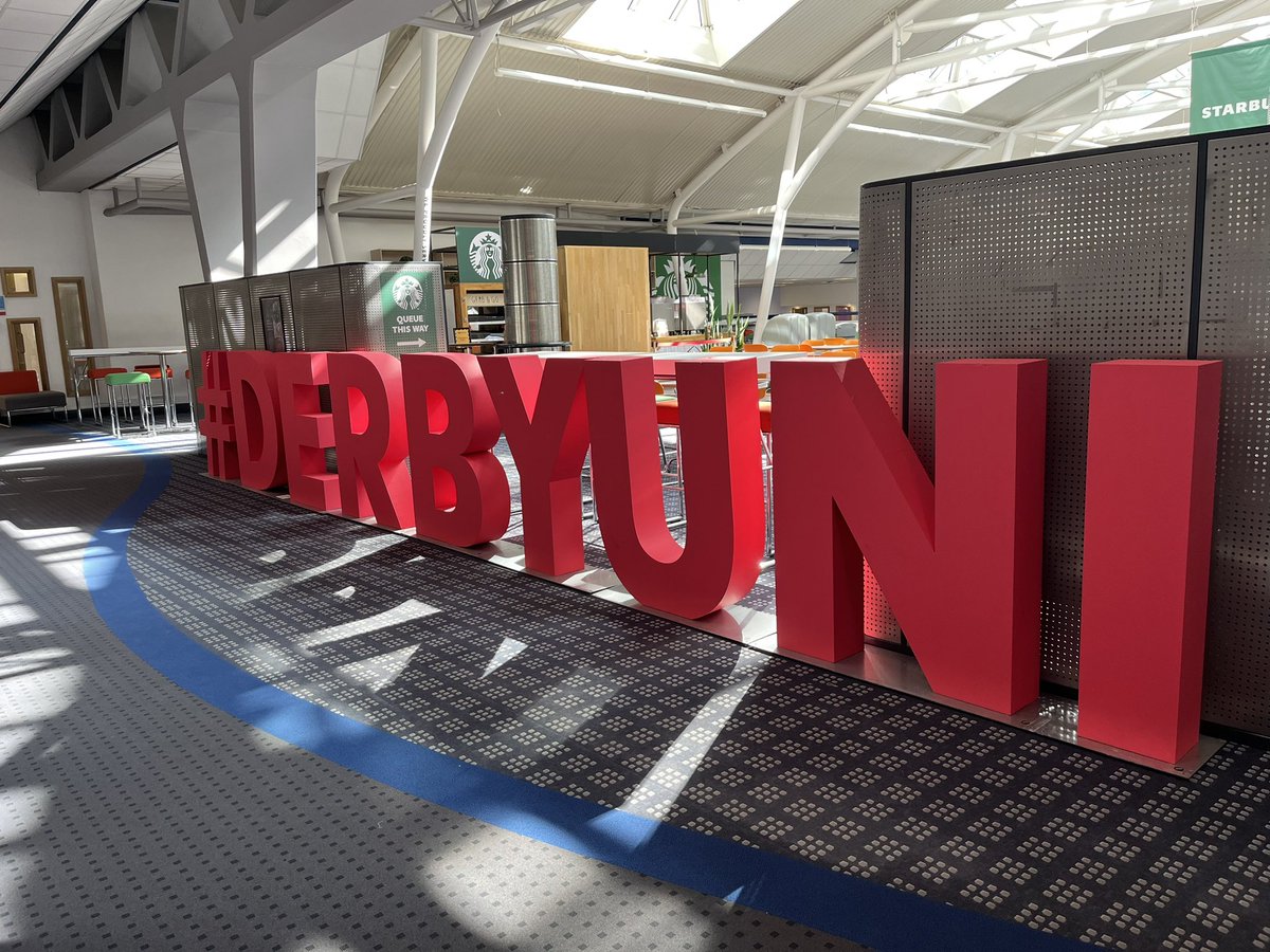 debzp's tweet photo. I’ve had another busy day today working at Welcomefest! Great to meet so many different people and make their first visits to uni a positive one. #derbywelcome #welcomefest #derbyuni #universityofderby https://t.co/PVTCmTcAdU