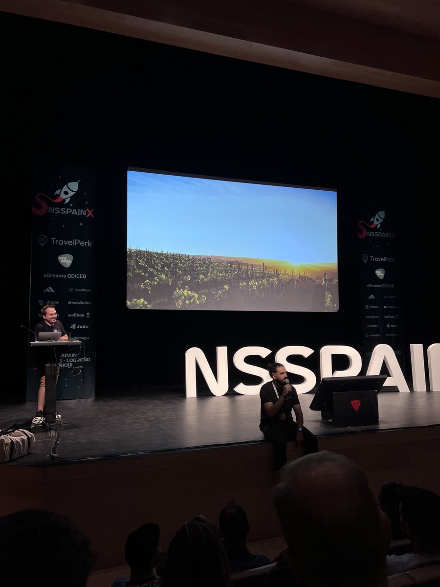 amirdew's tweet photo. What a fantastic conference!
Talks, people, food, and the location were perfect.
Thanks for everything @NSSpain https://t.co/cJIqdRjOLK
