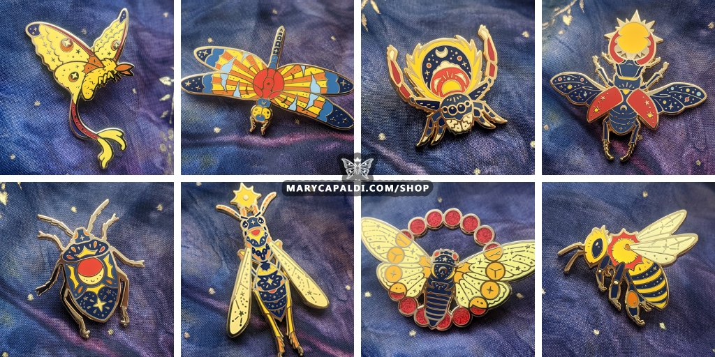 MothMonarch's tweet photo. 🐛🐝🦋 Help me find these bugs some homes and defeat the algorithm! 👾🔫 
Take a peek or toss me an RT, please and thank you! 🌟
https://t.co/AeECoq3Hma https://t.co/4UZebluiWR