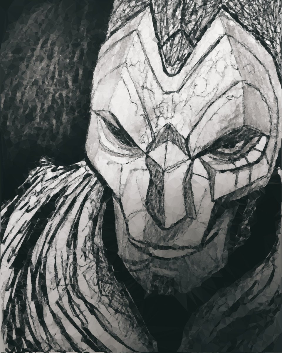 ThatSn0wyGuy's tweet photo. Wasn't feeling it today so I made a mess on some paper. Turns out the mess was worth it.

#LeagueOfLegends #RiotGames #Jhin #leagueoflegendsart #art https://t.co/NXpAmBUvJH