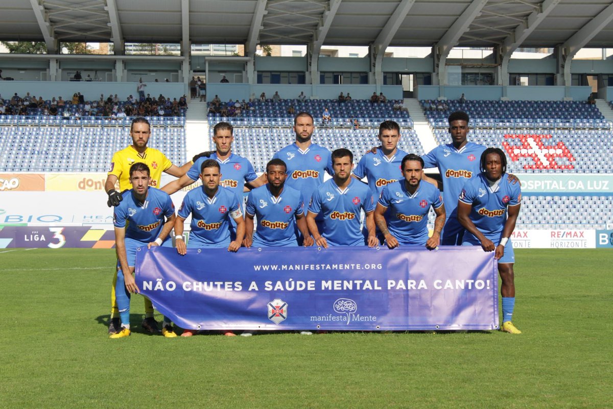 Terminou no Restelo!
#Belenenses, 3 - Amora, 3
Marcaram João Costa, Xavi e Romário. 
Os azuis da #CruzDeCristo avançam para os 8 pontos na #Liga3, obrigado pelo vosso apoio azulões! 💙⚽️🙌 
#tweetpastel