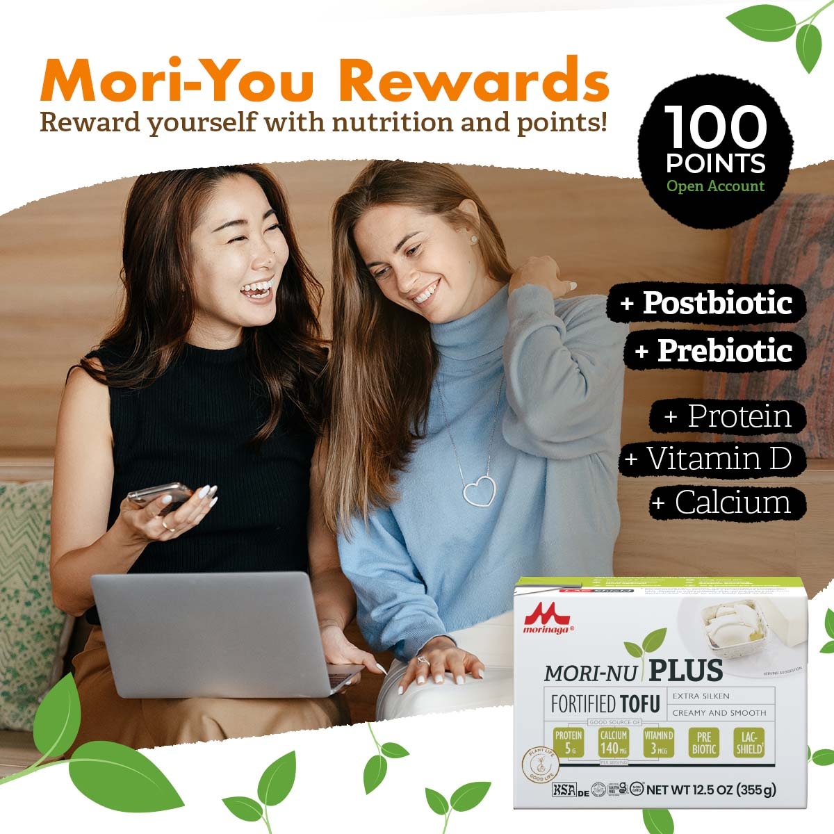 morinuplus's tweet photo. GET REWARDED!

Get added nutrition from Mori-Nu Plus Fortified Tofu! And join Mori-You #Rewards for free. Fortified Tofu was developed based on science-based facts. It has #postbiotic and prebiotic, &amp; it's a good source of #protein, vitamin D, &amp; calcium.

https://t.co/IJPpdPgjWu https://t.co/QLmIp3BZ5z