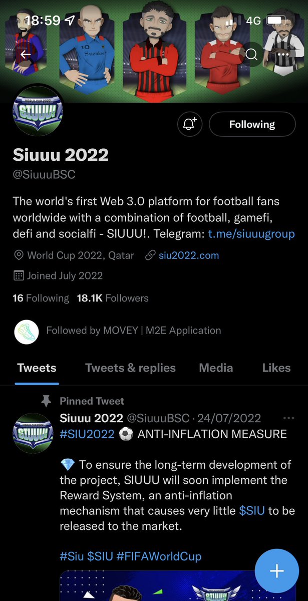 vandertrip_uk's tweet photo. Haven’t check for a while and did just now.I was as removed from TG groups. It’s about scammers from @MOVEYOfficial and @SiuuuBSC They just don’t give a fuck! 😂 Scammed people on 2 projects. Someone should have a look in to that #scam #cryptoscam #m2e #stepn #movey #siuuu https://t.co/NMXrMv2KLB