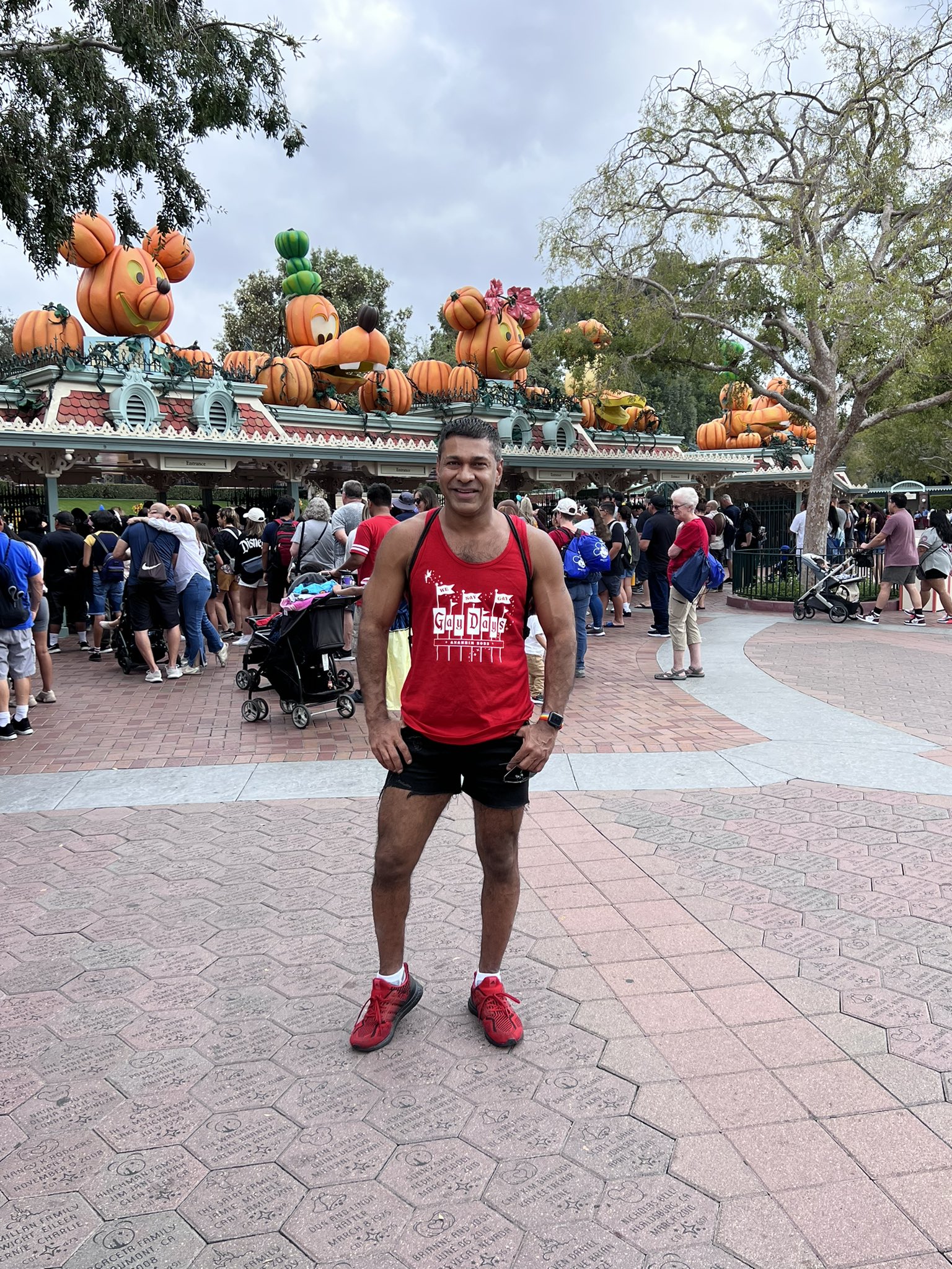 1 pic. Happy GayDays to everyone at Disneyland - Anaheim, CA. Living my best Gay Disney Life #Gay #Disney