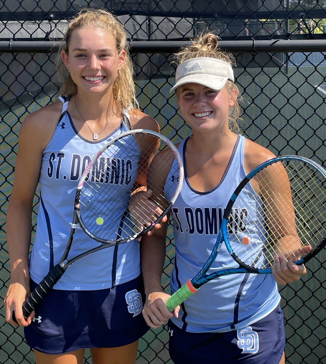 Congrats to our Doubles 1 Conference Champions!  Anna Burcham and Rylee Marshall go 6-0 to close out the day <a href="/sdhsathletics/">sdhsathletics</a>