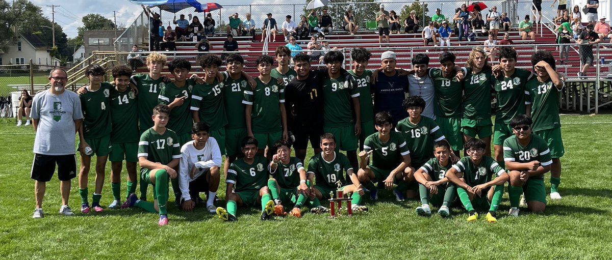 Congrats Boys JV Soccer - 2022 Goshen Invitational Flight A Champions!  Concord beat Plymouth 2-1 in the championship!  
JV is now 9-2-1.
We have a rematch at Plymouth on Tuesday.