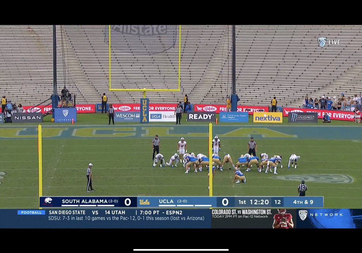 geoffschwartz's tweet photo. Wild atmosphere at the Rose Bowl today https://t.co/PQkYmuH8Mp
