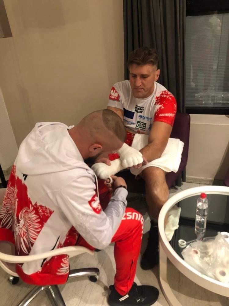 Już w szatni 💪 #teamwach