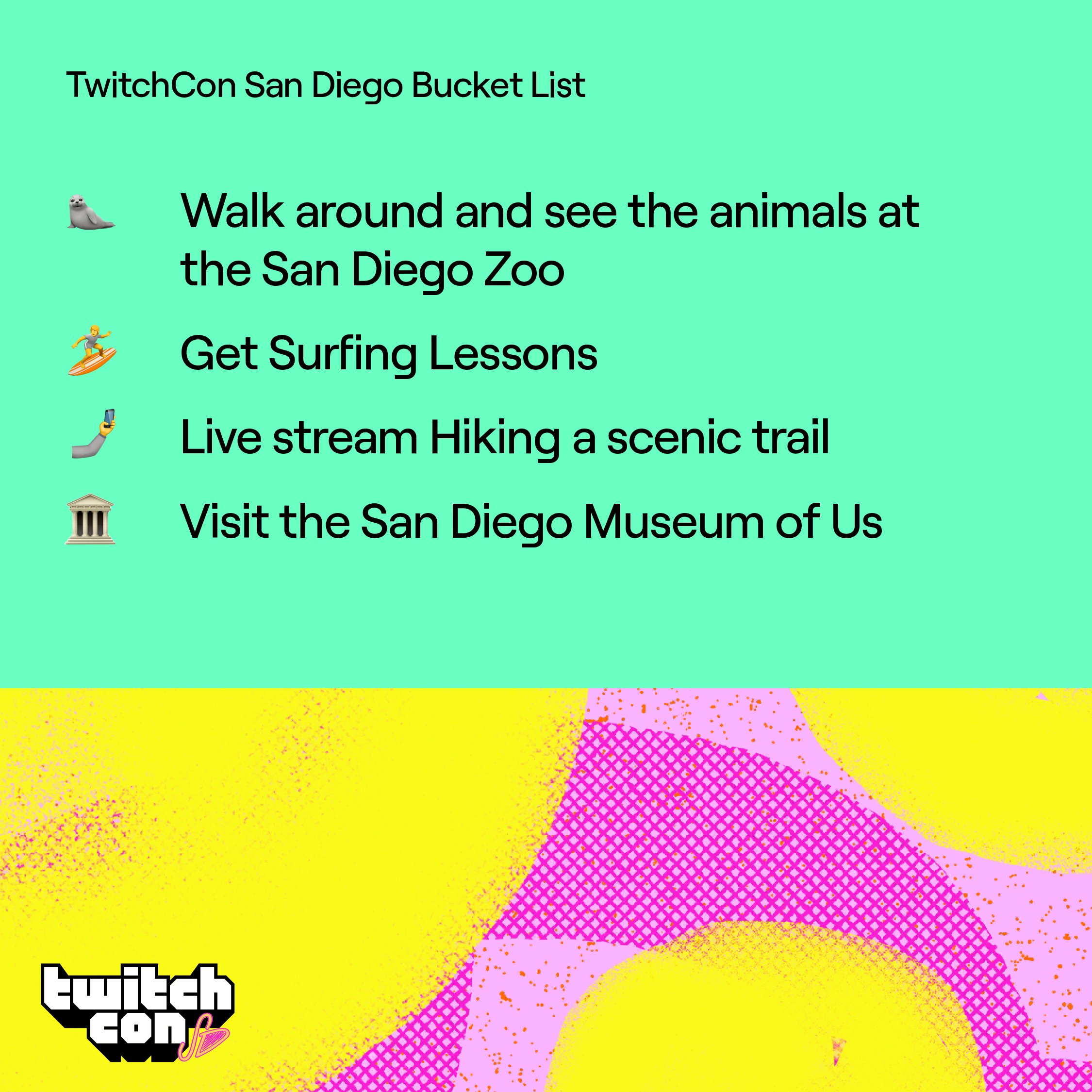 TwitchCon on Twitter "There's so much more to San Diego than 