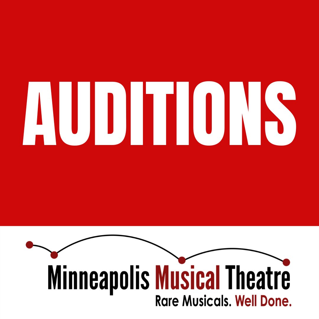 Minneapolis Musical Theatre is now accepting virtual audition submissions for our next show. Head over to aboutmmt.org/auditions/ to learn more!