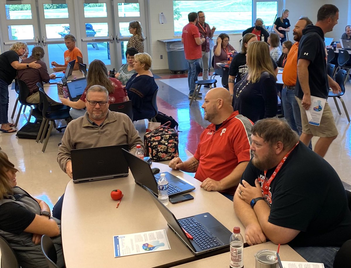 We were at Princeton High School this week w/ middle &amp; high school teachers focusing on instructional relevance. We love opportunities to have a variety of grades in one room to scale important topics across multiple levels within the district. <a href="/DstnHrrsn/">Dustin Harrison</a> <a href="/PCHSTigers/">Princeton Comm HS</a> <a href="/PrCMSTigers/">Princeton Middle Sch</a>