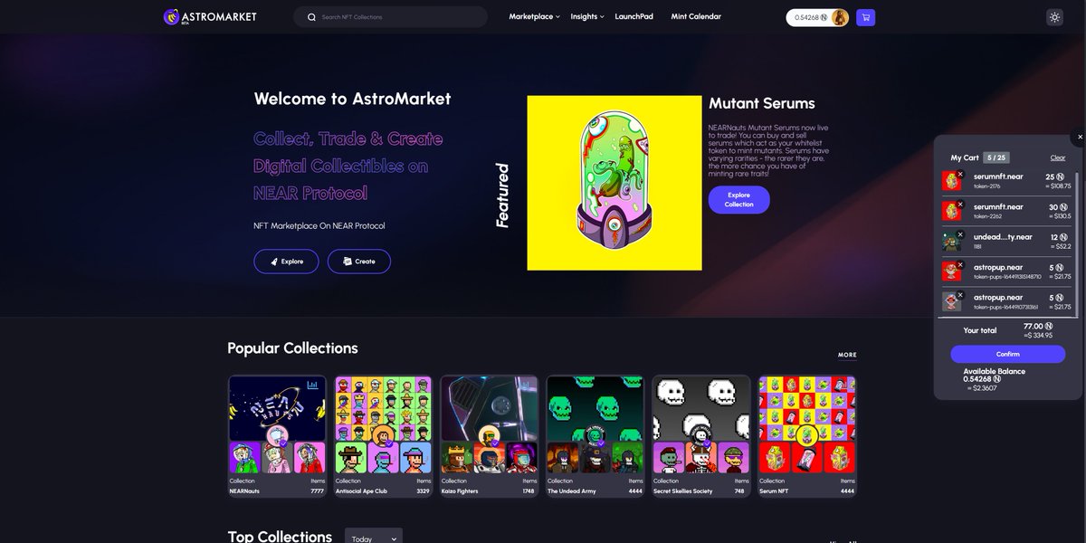 Bringing a Web2 shopping experience to Web3

Go shopping, add items to your cart, and cash out in one simple transaction