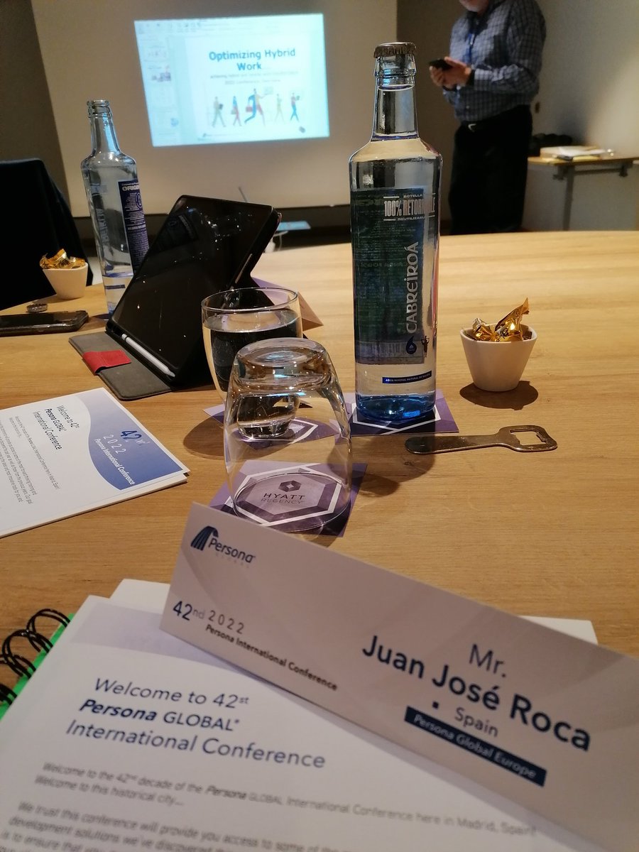 RocaJuanjo's tweet photo. Fin de semana participando en la 42 th. International Conference de @PersonaGlobal, este año en Madrid... Grandes conversaciones con partners, autores y colegas.
¡Gracias! https://t.co/eh8Kb9qROM