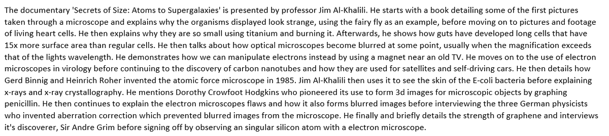 BCHSchoolSci's tweet photo. We are really proud of our student N Marsh from year 8 for his summary of the documentary Secrets of Size: #Atoms to #Supergalaxies by @jimalkhalili.
We are all looking forward to more contributions from other students. 
@allaboutstem @MCSTEMHub @BCHSchool #knowledge https://t.co/v5OJgOCRG5