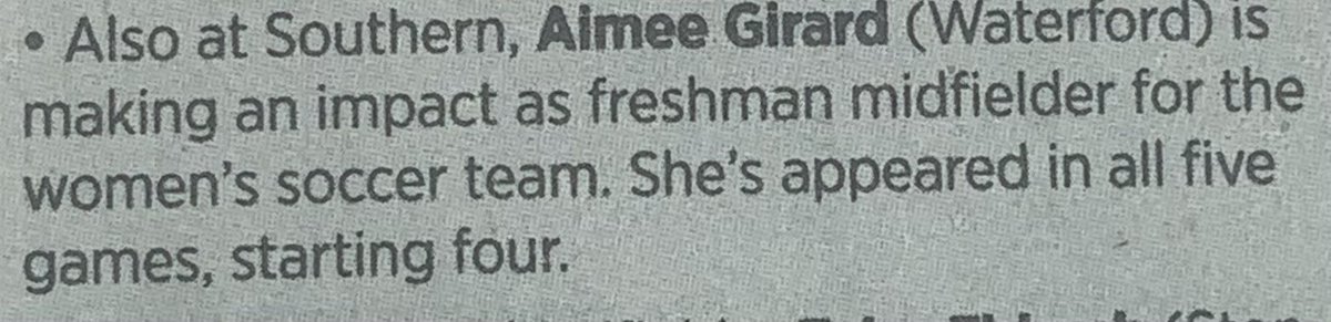 lancersgsoc's tweet photo. Way to go Aimee! Proud of you! https://t.co/WtOOrwoPBW
