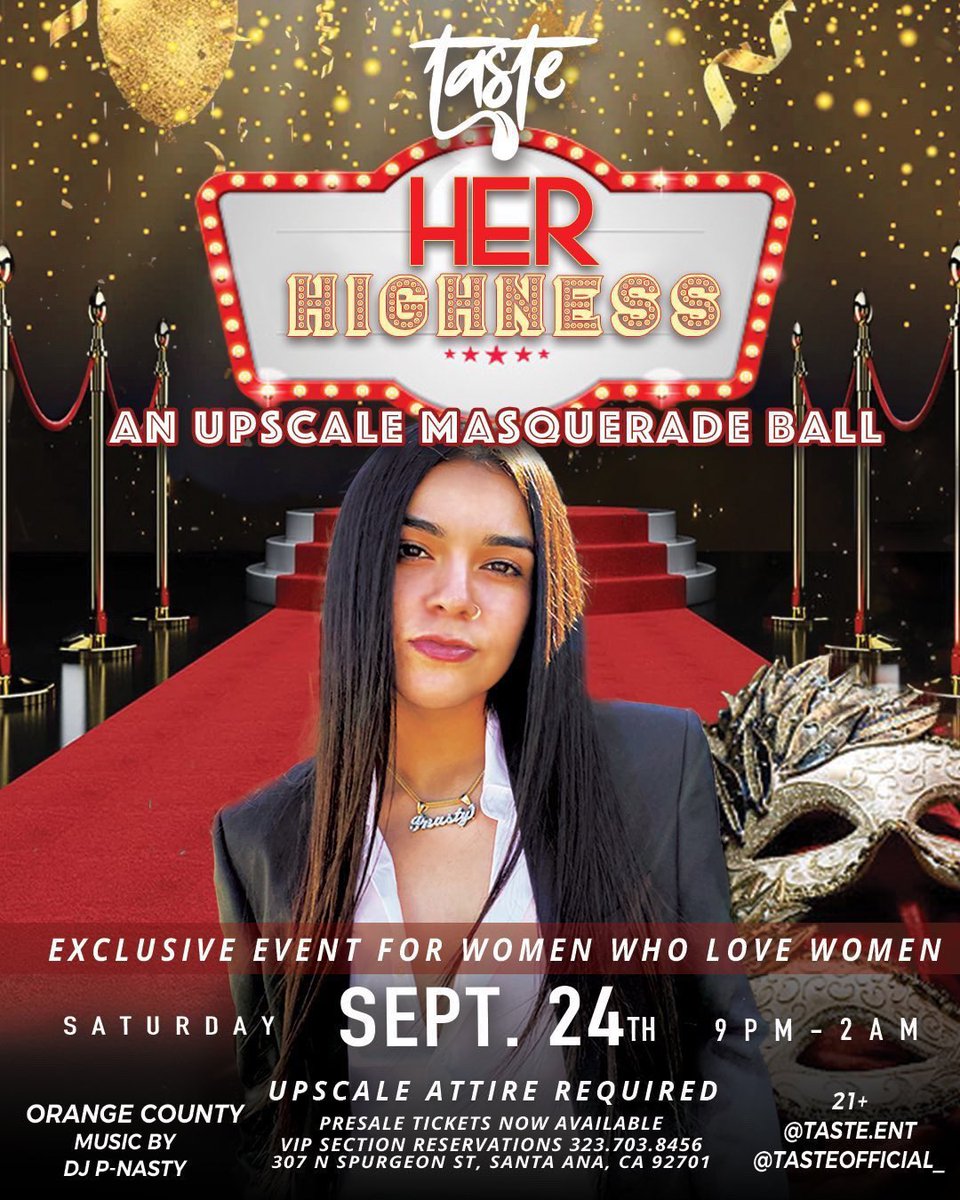 marcroseonly's tweet image. 🚨🚨 RETWEET 🚨🚨
An upscale masquerade ball for the grown &amp;amp; sexy women who love women 🎥👠👑