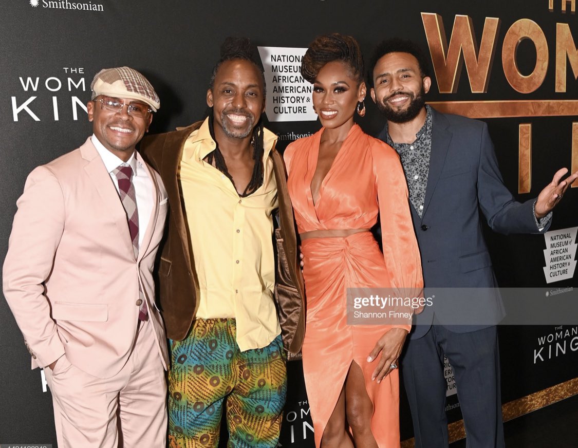 The <a href="/WPGC/">WPGC 95.5</a> “Good Morning Show” tribe was out and looking 🔥🔥🔥 for the <a href="/WomanKingMovie/">The Woman King</a> premiere a few nights ago! The movie was incredible!!!! Listen to us daily 6am-10am! It’s a whole vibe 🥰❤️🙌🏾 <a href="/GettyImages/">Getty Images</a> #thewomanking