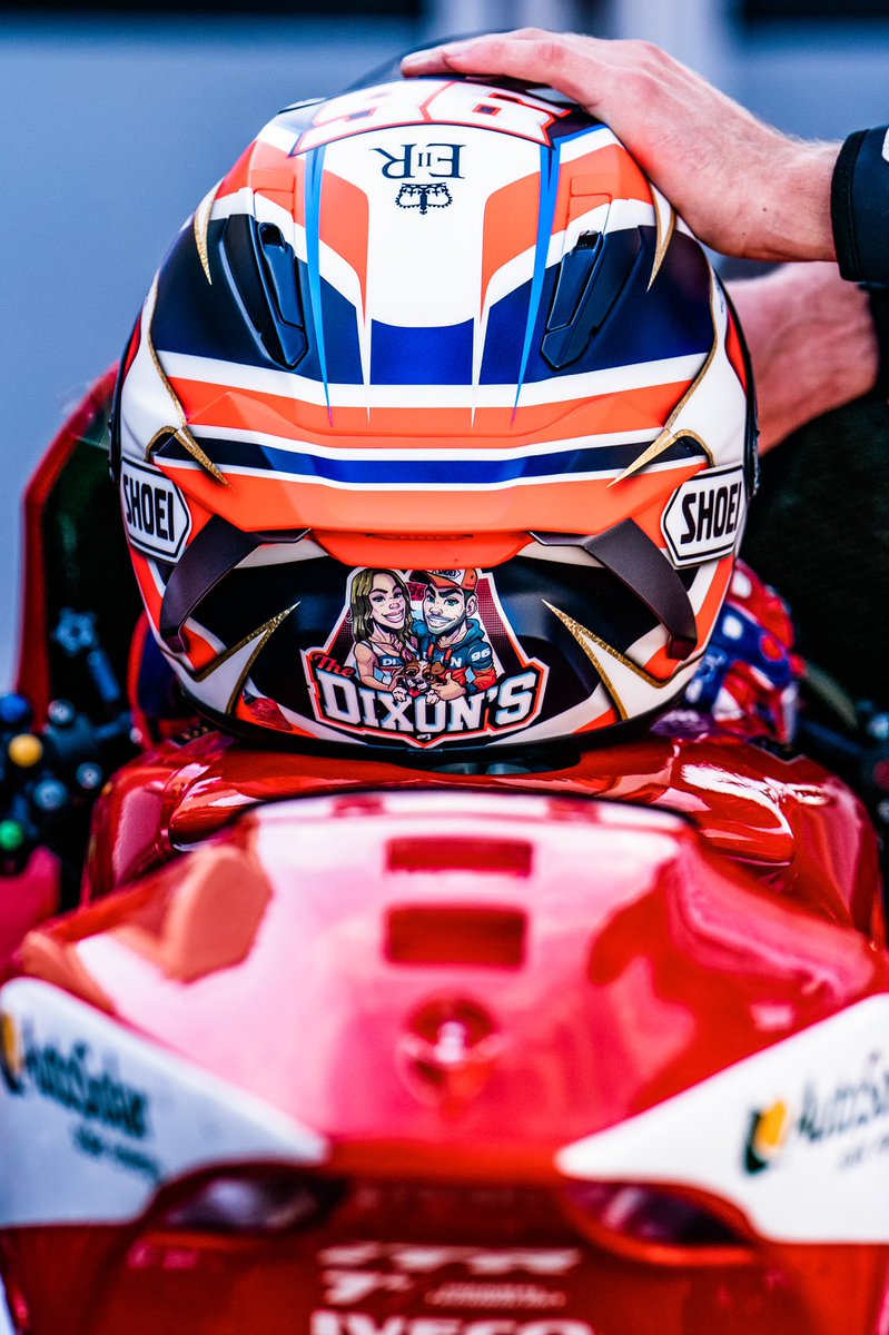 jakedixonracing's tweet photo. We made it on the front row for the race tomorrow P3 here for the #AragonGp @asparteam 

I will be doing all I can to wave our 🇬🇧 flag, full of pride &amp; respect. Our tribute for her Majesty, The Queen 🙏🏻

#QueenElizabeth https://t.co/ZByUYNvUjL