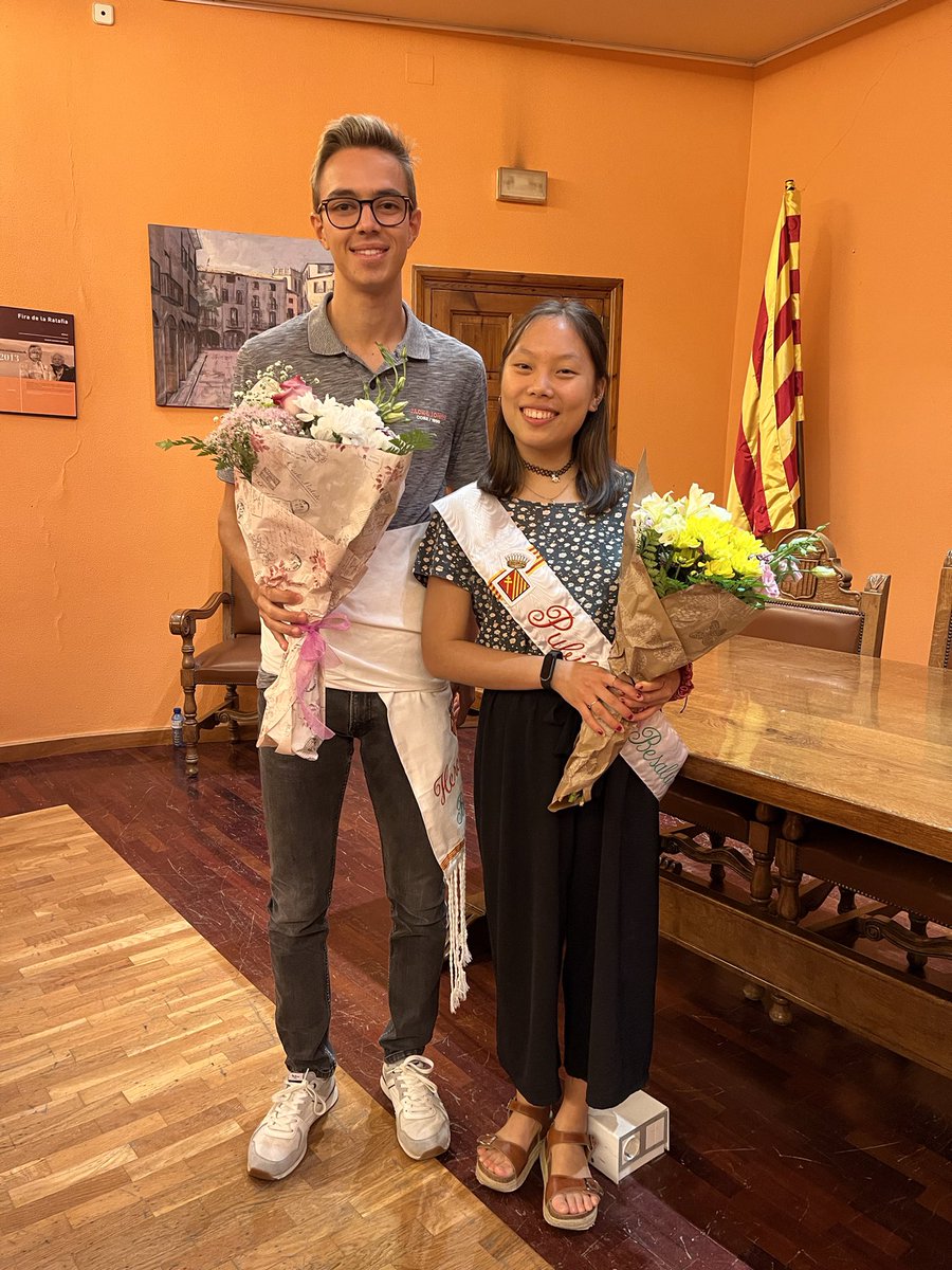 L’Aina Chan Mas i en Jordi Lagares, són la pubilla i l’hereu d’aquest any.
Enhorabona!
#FestaMajorBesalu2022