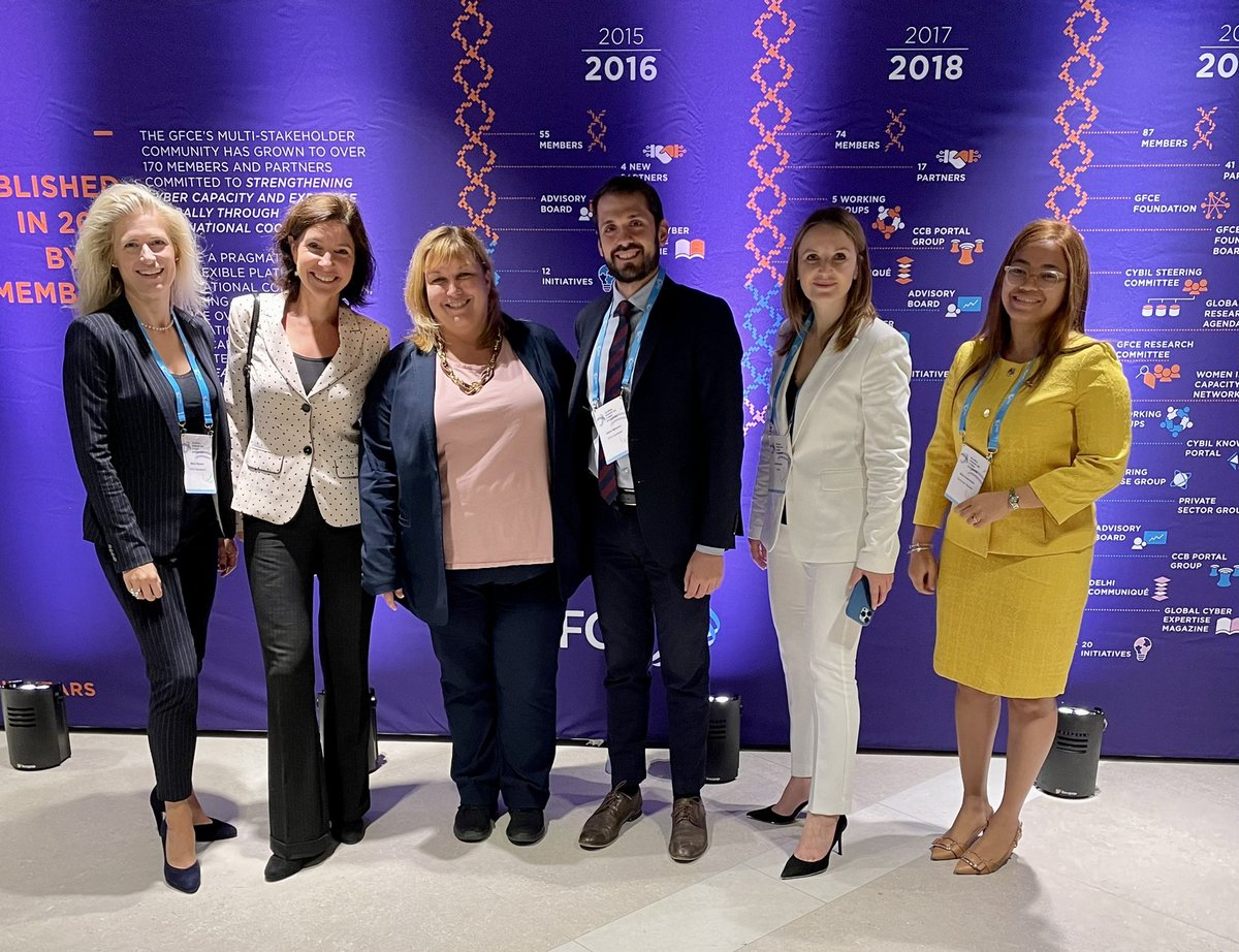 Three inspiring days at the <a href="/theGFCE/">Global Forum on Cyber Expertise</a>! So good to finally see so many members and partners in person.