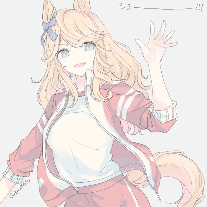 トレーニング中にファンサしてくれる 