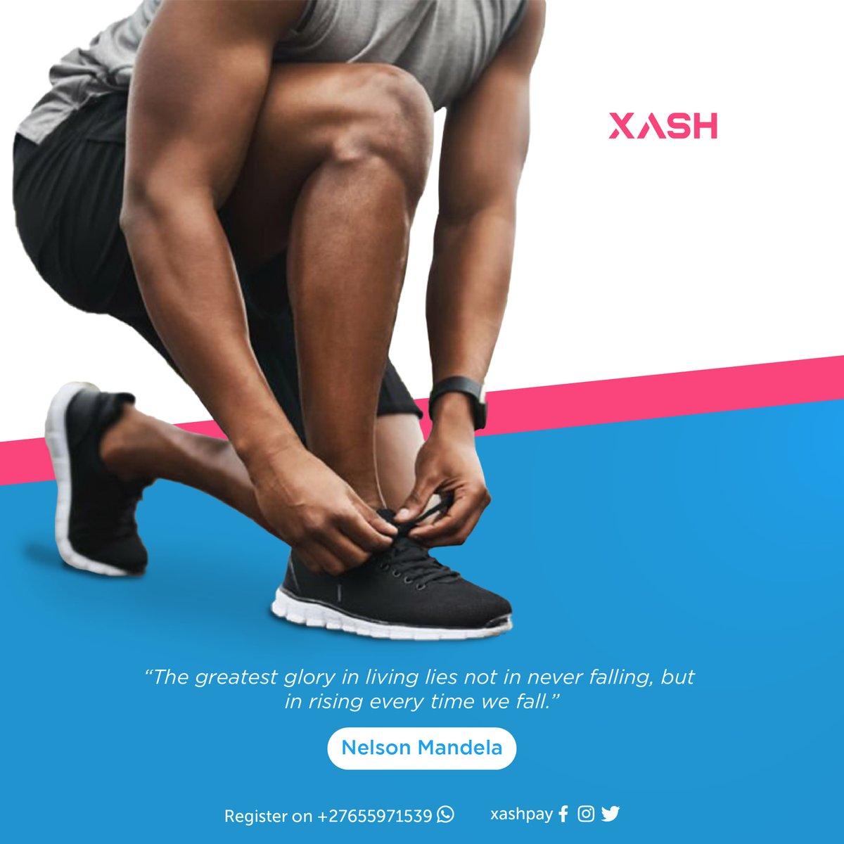 XashPay's tweet image. &quot;The greatest glory in living lies not in never failing, but in rising every time we fail&quot; - Nelson Mandela

Send Hi on Whatsapp to 27655971539 to buy airtime, data and more for 30+ Countries including Zimbabwe 🇿🇼, South Africa 🇿🇦...

#xashpay #xash #Mandela #Zimbabwe