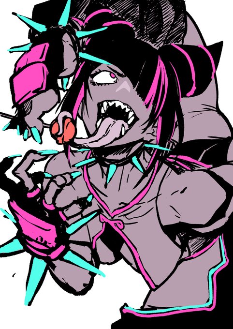 誇張したジュリちゃん 