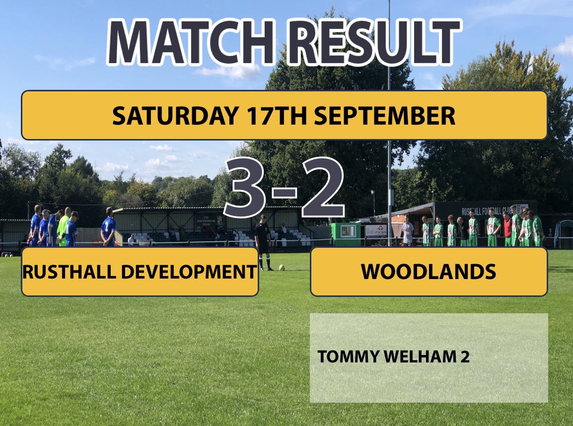 Woodlands FC (Tonbridge) (@fc_woodlands) on Twitter photo Chucked everything at it today after a 2-0 half time deficit. So close - which is what makes us push hard for next week. Thanks <a href="/FCRusthall/">Rusthall FC</a> Development. Great hospitality - best of luck and look forward to the return 👍🏻 Chucked everything at it today after a 2-0 half time deficit. So close - which is what makes us push hard for next week. Thanks <a href="/FCRusthall/">Rusthall FC</a> Development. Great hospitality - best of luck and look forward to the return 👍🏻
