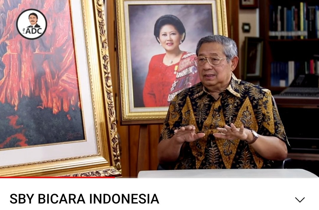 masnurul_hukum's tweet photo. Pak SBY, Adhyaksa Dault dan Syifa Hadju bicara Indonesia
https://t.co/ubw4X2deaa
#SBY #AdhyaksaDault #PakSBY #PersijaDay https://t.co/LPzvFmPVAM