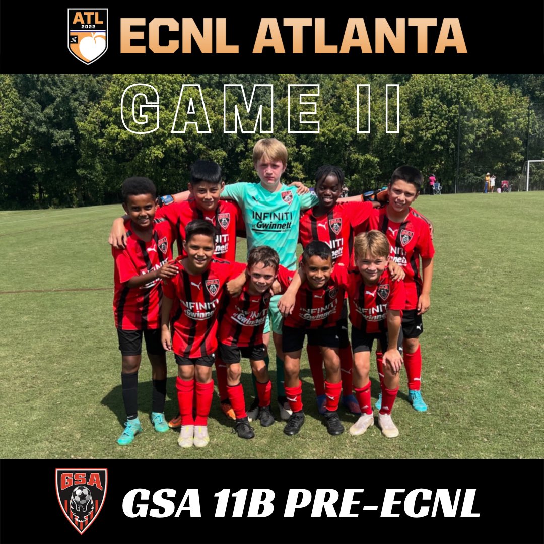 2011 Pre-ECNL trying to finish Day 1 strong!  The future is bright! #GSAECNL #ECNLATL #GSAStrong
