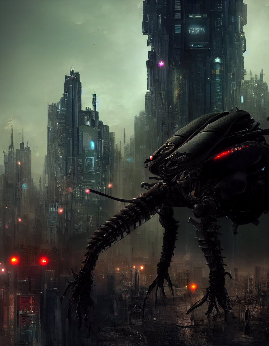 visionsofdoom_'s tweet photo. Extractor from the Secticibes collection, a set of cybernetically enhanced insectoids. 1:1 unique NFT. This is part of a bigger universe being built through interactive short fiction and other virtual experiences.

#NFTartwork #NFTartist #NFTProject https://t.co/Xfll3c3dfW