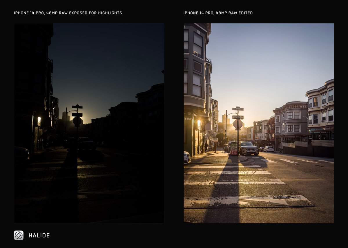 We had concerns that the iPhone 14 Pro’s 48 megapixels would come at the expense of ‘depth’; that its sensor wouldn’t render images as nicely or capture enough dynamic range.

Here’s <a href="/sdw/">Sebastiaan de With</a>'s  RAW vs. an edit.

This camera is incredible.