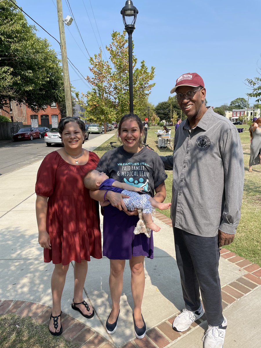 kristinahagen's tweet photo. Kaia had a great time with her Labor friends & family friendly champions today at Abner Clay Park, rallying with @SEIUVA512 for #UnionsForAll and #PaidLeave! #CareIsEssential #BabysFirstRally https://t.co/KUP0fM8Zdj
