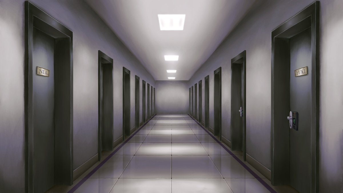 TwistedTruthDR's tweet image. It&apos;s been a very long time since we&apos;ve posted updates. As such I wanted to show off something bigger and more tangible, which is how backgrounds for TT have been coming along. 

#drtt #twistedtruths