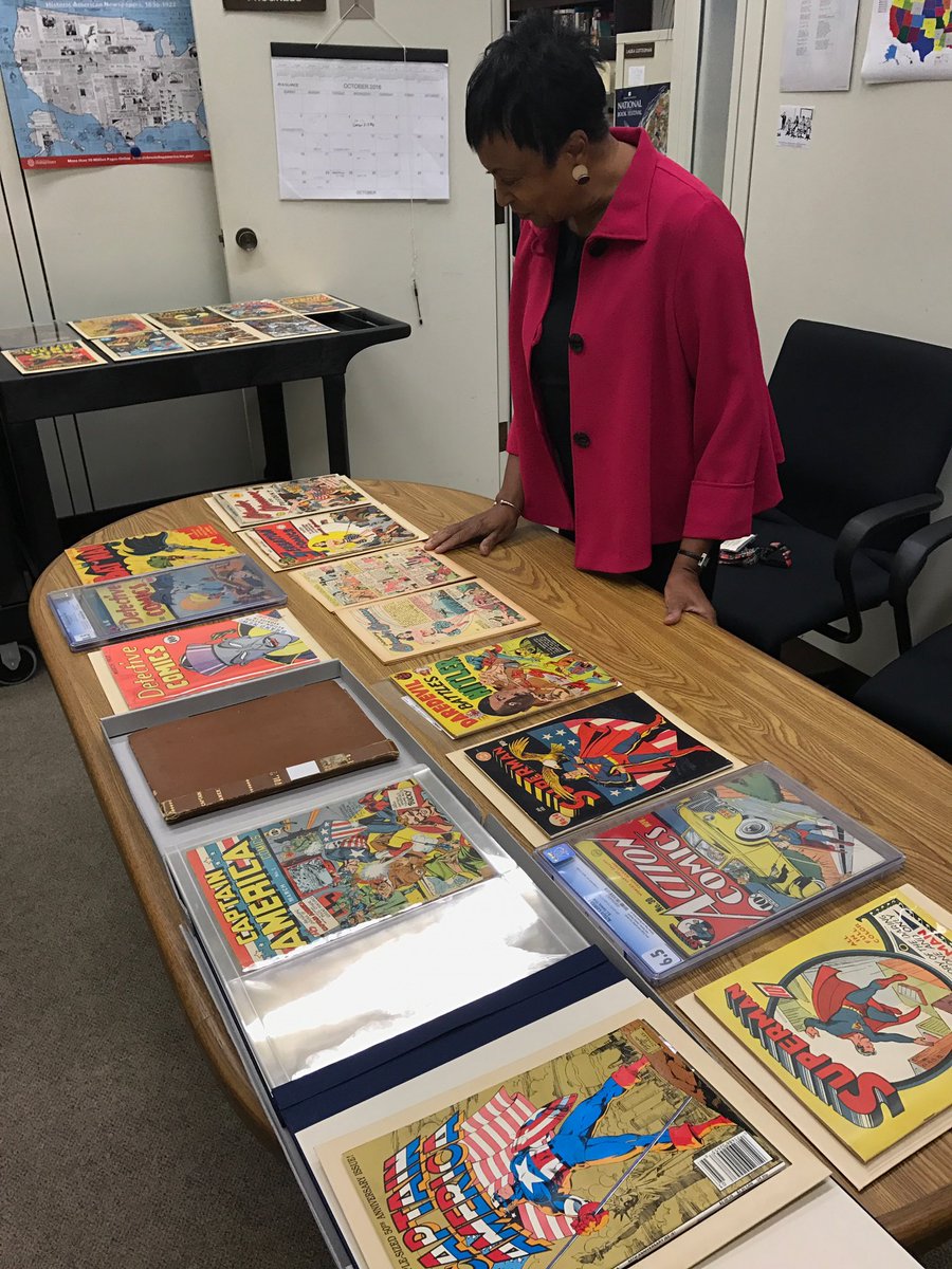 LibnOfCongress's tweet photo. Happy #BatmanDay! 
The @librarycongress is the home of one of the largest comic book collections incl #Batman no. 1.
@DCComics 
https://t.co/aOnypDE1Mv https://t.co/Q1D7YYHp9u