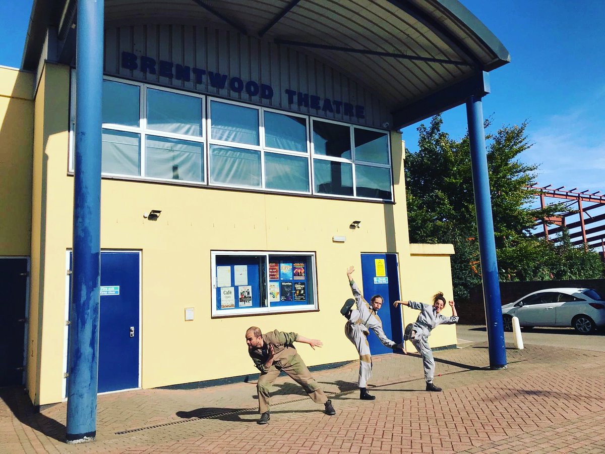 New 2065 rebel team smashing the first stop of #2065ontour. Thanks for having us <a href="/BrentwoodTheat/">Brentwood Theatre</a>. We can’t wait to come back 🙌. We’re so excited to be on the road again 🥳.