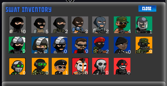 CryptoGunsGame's tweet photo. Happy weekend! 🥳 How's everyones squad looking? 
Pulled a lucky Sarge 🪖 and he's been carrying me to higher rounds 🚀🚀.

#nfts #cryptoguns #dogechain #bnbchain #GameFi‌ https://t.co/idaQqRk2SY