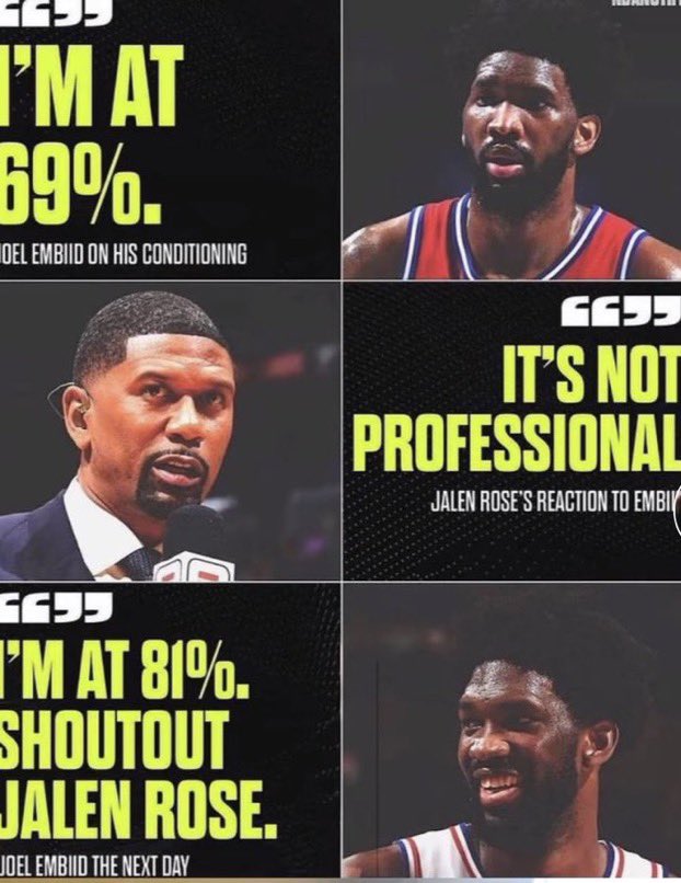 JariDaRealist's tweet photo. Joel Embiid gotta be the biggest troll in the league 😭 https://t.co/oPi9F0zOgX